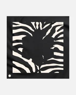 AIDA ZEBRA TØRKLÆDE - SILKE