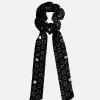 ATHENA SCRUNCHIE MED BINDEBÅND - SILKE
