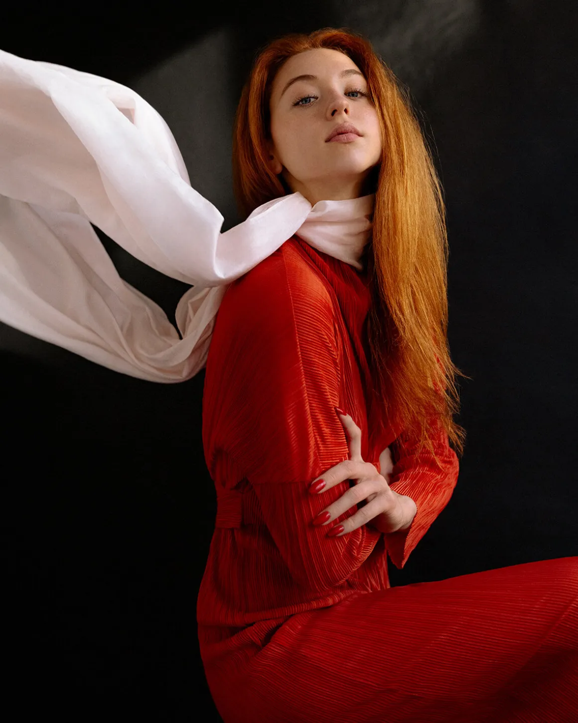 AVA TØRKLÆDE - PEACE SILKE