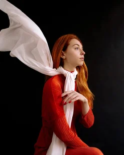 AVA TØRKLÆDE - PEACE SILKE