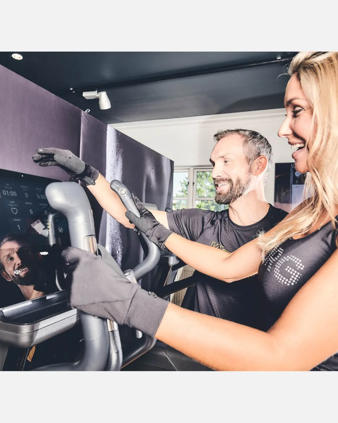 BESKYTTENDE FITNESS- OG SHOPPINGHANDSKE HERRE