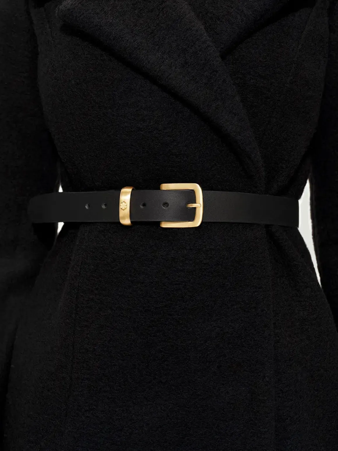 BUCKINGHAM LOOP BÆLTE GULD