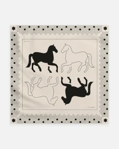 CHEVAL TØRKLÆDE - SILKE