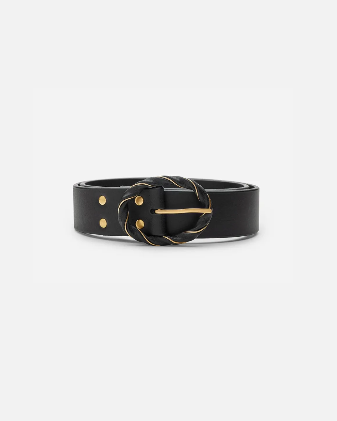 LEATHER TWIST BÆLTE