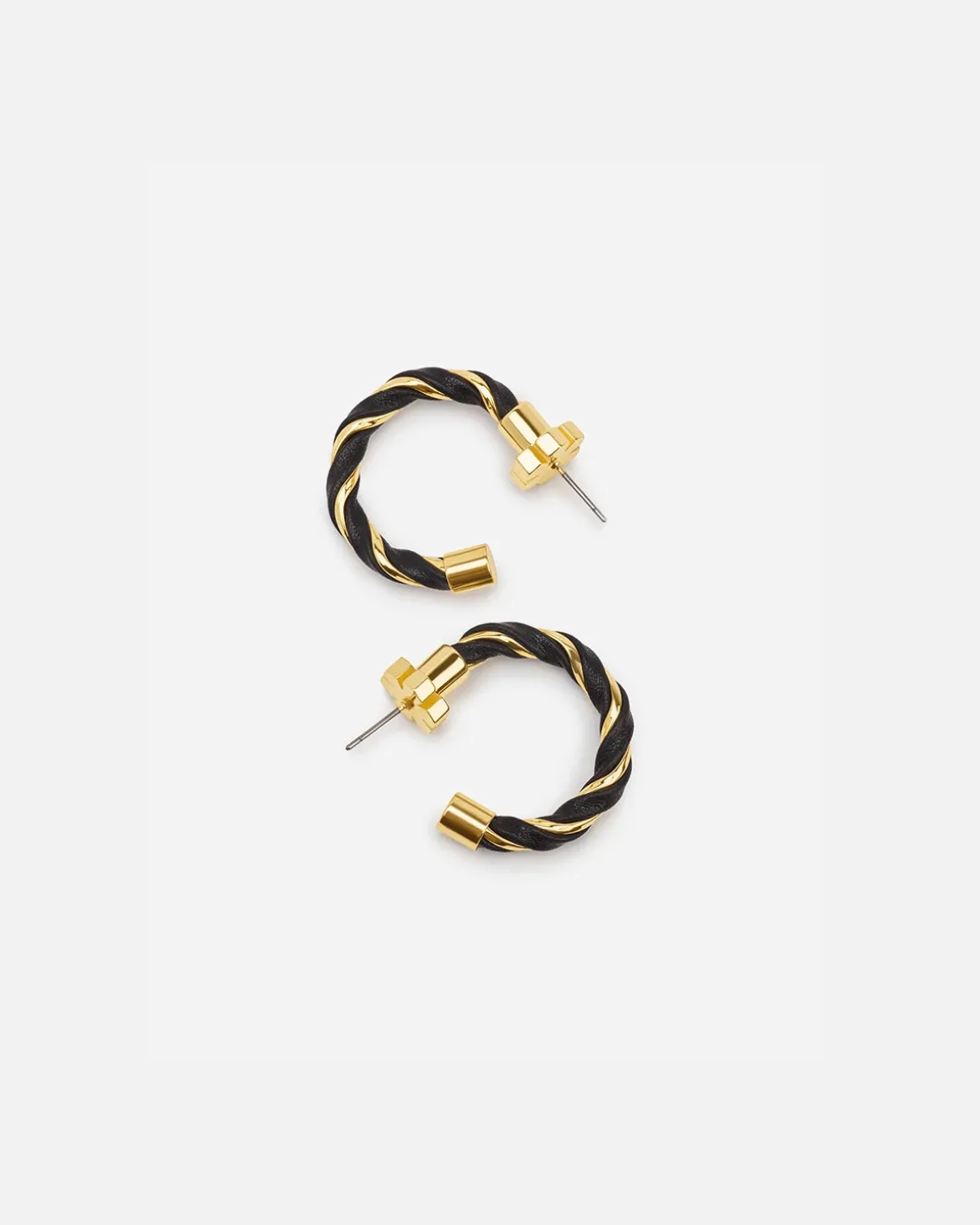 LEATHER TWIST ØRERINGE