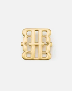 RH MONOGRAM BROCHE