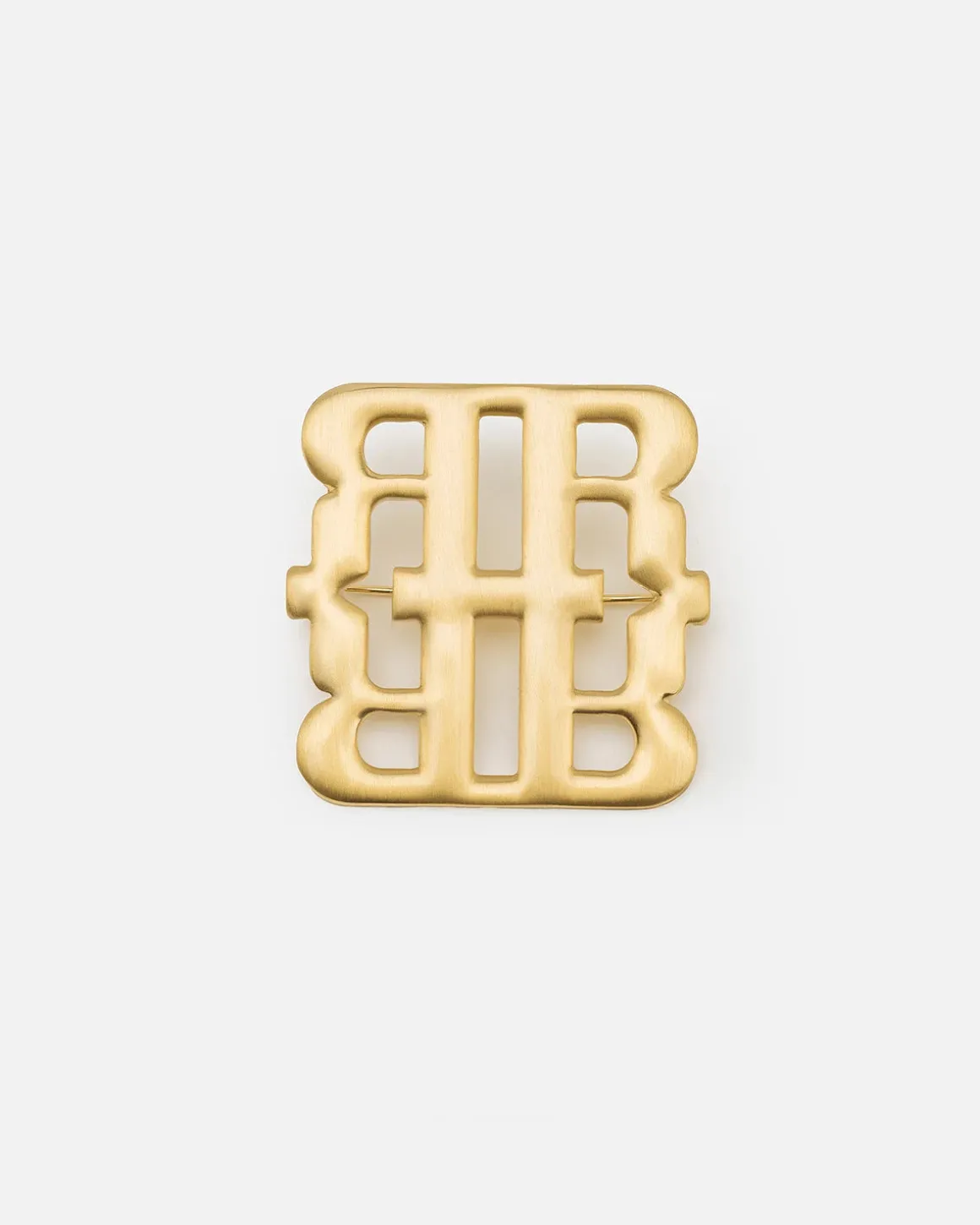 RH MONOGRAM BROCHE