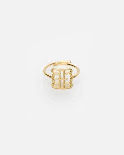 RH MONOGRAM RING